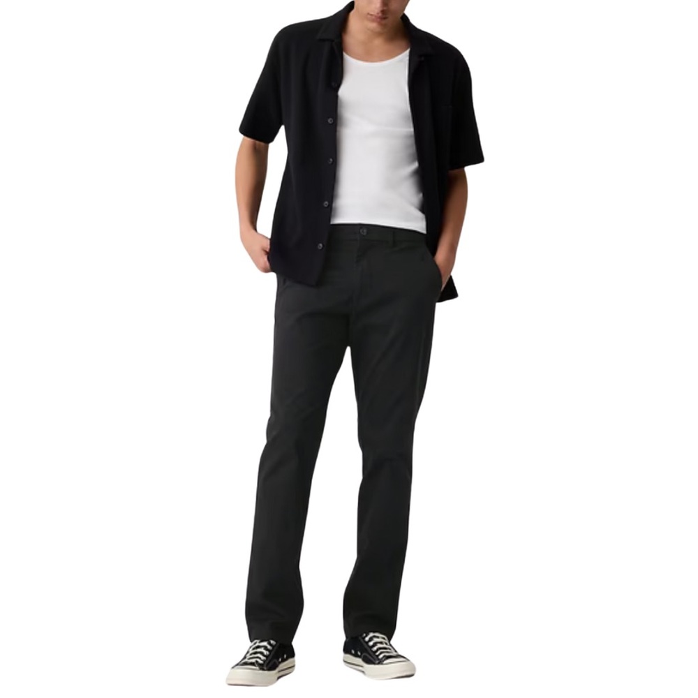 GAP Men’s 36 x 36 Black Slim Straight Pants